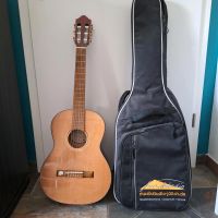 Gitarre Pro Natura Cailea 3/4 mit Fußbank und Rucksacktasche Nordrhein-Westfalen - Jülich Vorschau