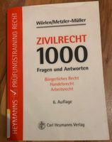 Zivilrecht - 1000 Fragen und Antworten Chemnitz - Schloßchemnitz Vorschau