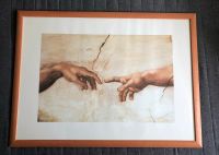 Bild,,Hände von Michelangelo " 75cm x 54cm / Echtholzrahmen Dortmund - Grevel Vorschau