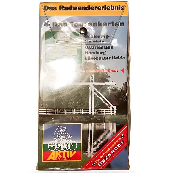 8 Rad-Tourenkarten Aktiv Regional Radkarten Set Nr. 1, neuwertig in Hamburg