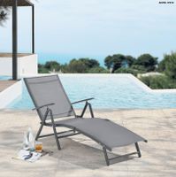 Sonnenliege Gartenliege Strandliege Campingliege Alu Relax Liege Nordrhein-Westfalen - Ladbergen Vorschau