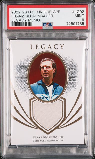 FC Bayern Franz Beckenbauer PSA 9 - Game used NewYork Memorabilia in Bielefeld