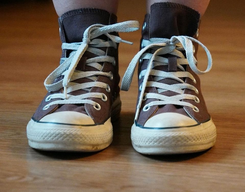 Converse All Stars Chucks gr 37 Braun in Esslingen