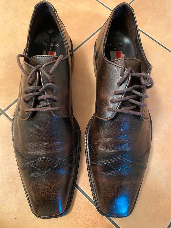 Lloyd Business Schuhe, braun cognac, Gr. 40,5 (7), top Zustand in Mühlheim am Main