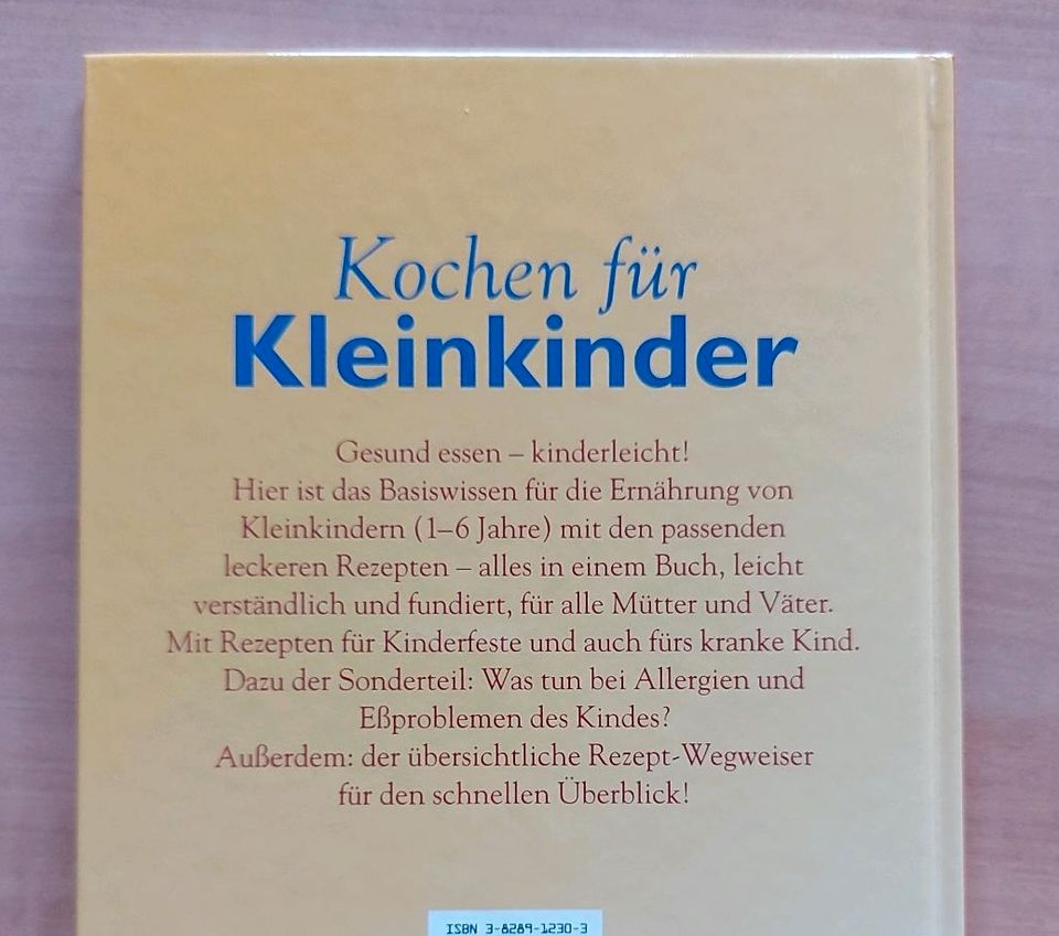 Buch Kochen für Kleinkinder Dagmar von Cramm in Biebergemünd