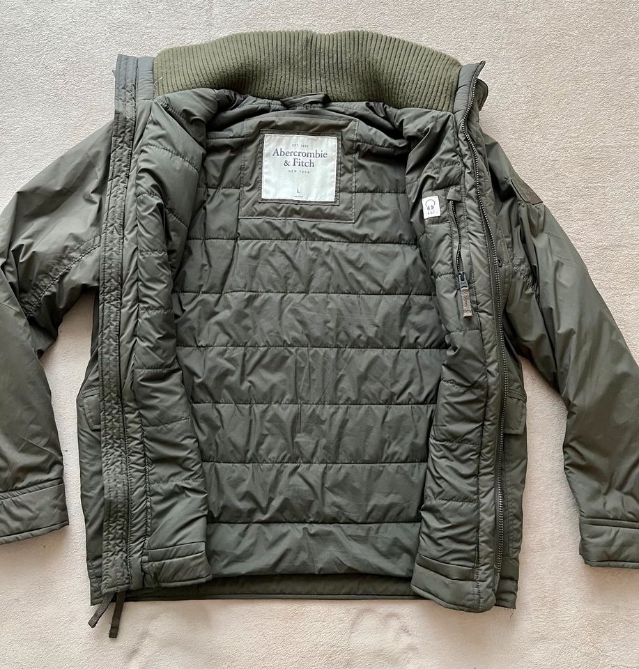 Abercrombie & Fitch Winterjacke/Jacke/Parka Herren Gr.L WIE NEU!! in München