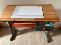 Schreibtisch Kinder Holz massiv 110x55x66cm Bayern - Helmbrechts Vorschau