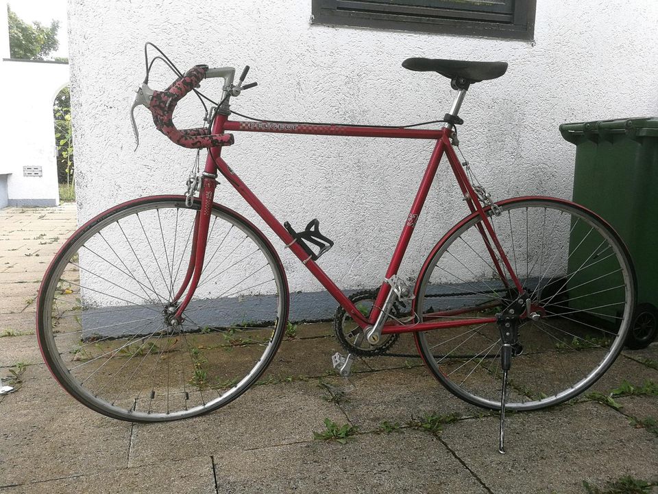 Peugeot Fahrradrahmen, 28 Zoll Rennrad, Retro in Stuttgart