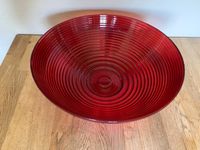 Große Glasschale Glas Schale ROT Rund 40cm Schleswig-Holstein - Leezen Vorschau