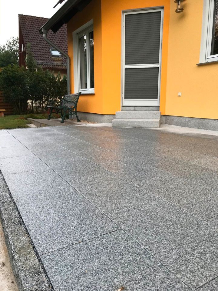 Terrassen aus Granit oder Marmor mit 10 % Rabatt bis 30.04.2024 in Großröhrsdorf