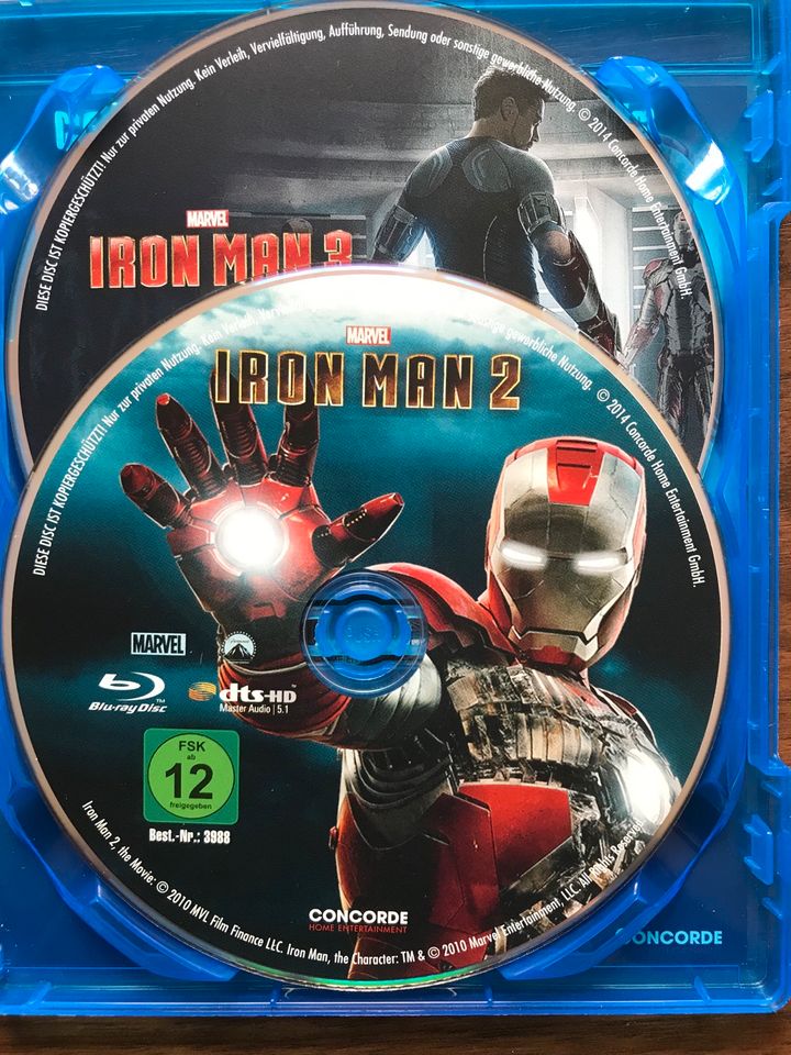 IRON MAN TRIOLOGIE von Marvel Film Blu-ray in Rothenburg