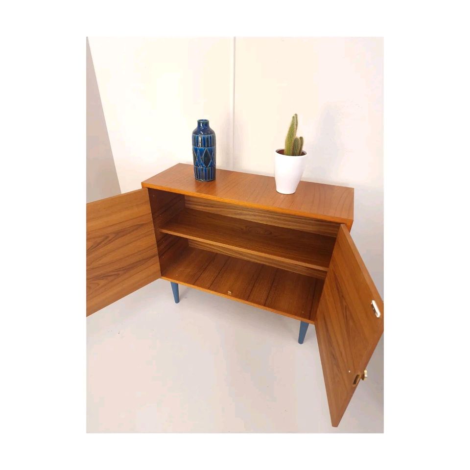 Vintage Teak Sideboard Mid-Century Kommode Upcycling 60er in Solingen