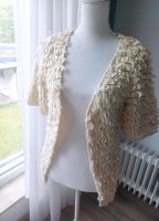 Gepflegte Boho Creme Zotteljacke Gr. S Hessen - Bad Nauheim Vorschau