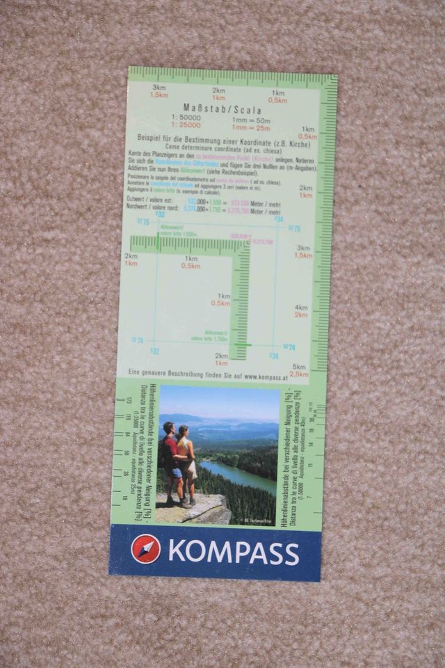 Rad-Wander-Karte u. Lexikon von Kompass zum Chiemsee / Simssee in Behrendorf
