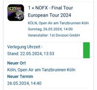 NOFX Ticket zu verkaufen Düsseldorf - Benrath Vorschau