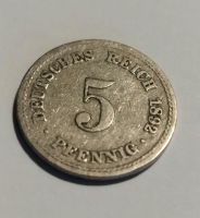 Deutsches Reich 5 Pfennig 1892 A Baden-Württemberg - Walldorf Vorschau