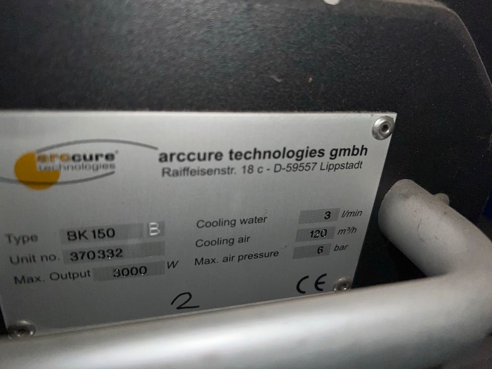 ARCCURE TECHNOLOGIES BK 150 Type B in Filderstadt