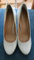 Even&Odd High Heels Gr. 40 weiß Bayern - Bergrheinfeld Vorschau