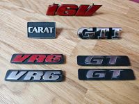 VW VR6 GT GTI CARAT Zeichen Emblem Golf 3 Golf 2 Sachsen - Ebersbach/Sachsen Vorschau