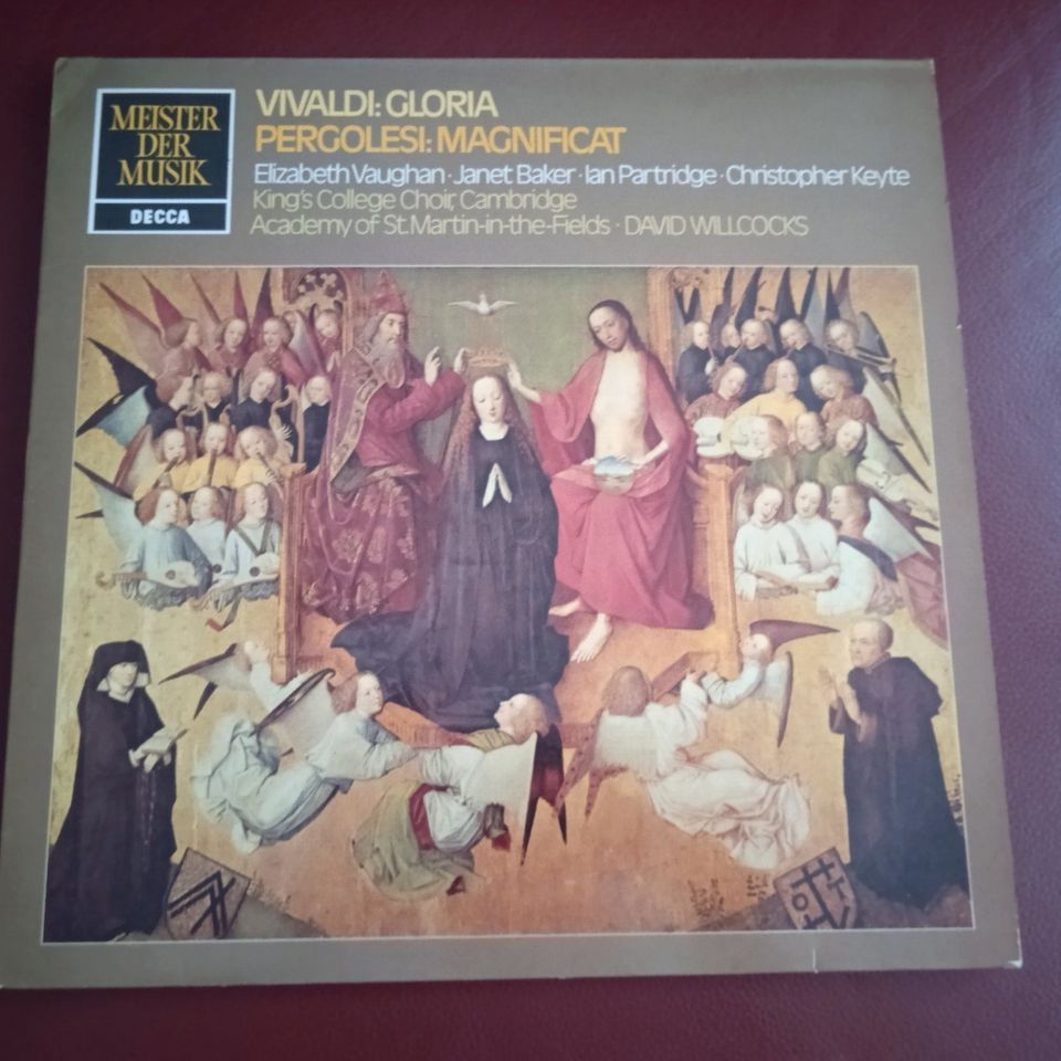 Vinyl / Schallplatte VIVALDI "Gloria" + PERGOLESI "Magnificat" in Leipzig