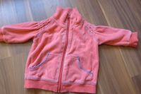 Jacke Pullover Gr. 68 Nicki-Stoff, Pulli mit Taschen Katze lachs Östliche Vorstadt - Steintor  Vorschau