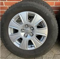 4x Audi Q3 Winterreifen 215/65 R16 auf Alufelgen E6,5Jx16 H2 ET3 Nordrhein-Westfalen - Emsdetten Vorschau