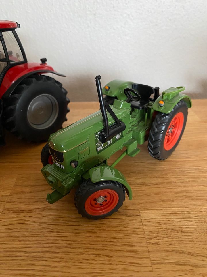 Siku 1:32 Sammlung Traktor Hänger Case New Holland Deutz Joskin in Ichenhausen