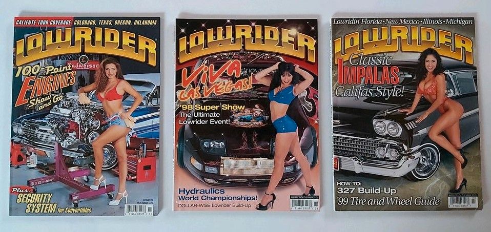 Lowrider 15x Zeitschrift amerikanisches Magazin Amerika Auto in Leinburg