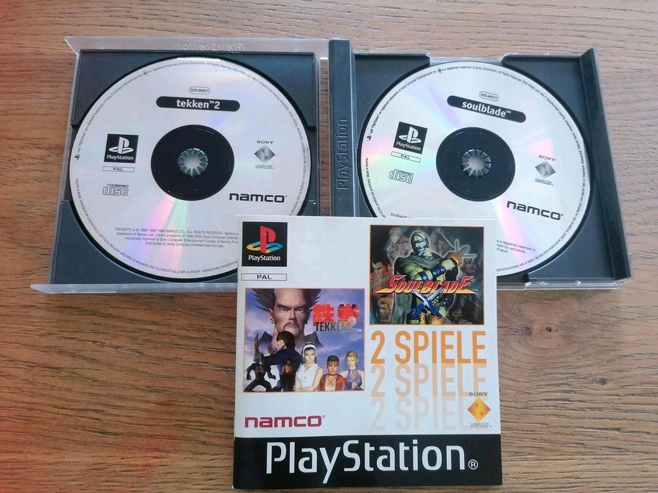 PS1 Tekken2 + Soulblade 2in1 in Garbsen