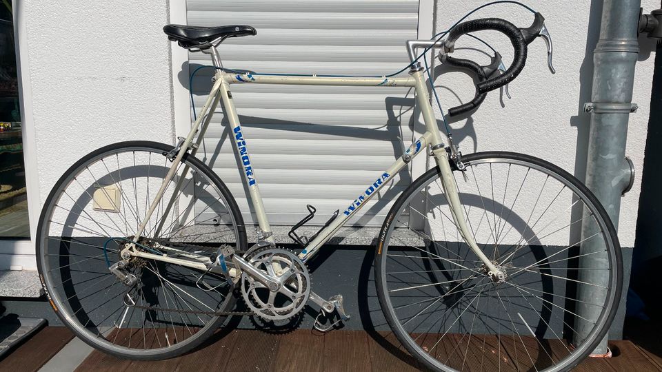 Winora Vintage Stahl Rennrad RH 63 in Top Zustand 28 Zoll in Rödermark