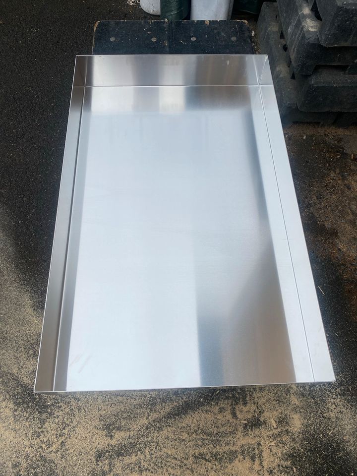 Aluwanne verschweißt 80x50x10cm 1,5mm stark Neu! 2 Stück in Leipzig