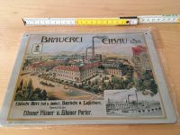 Blechschild Brauerei Eibau Nostalgie 24x17 Baden-Württemberg - Fellbach Vorschau