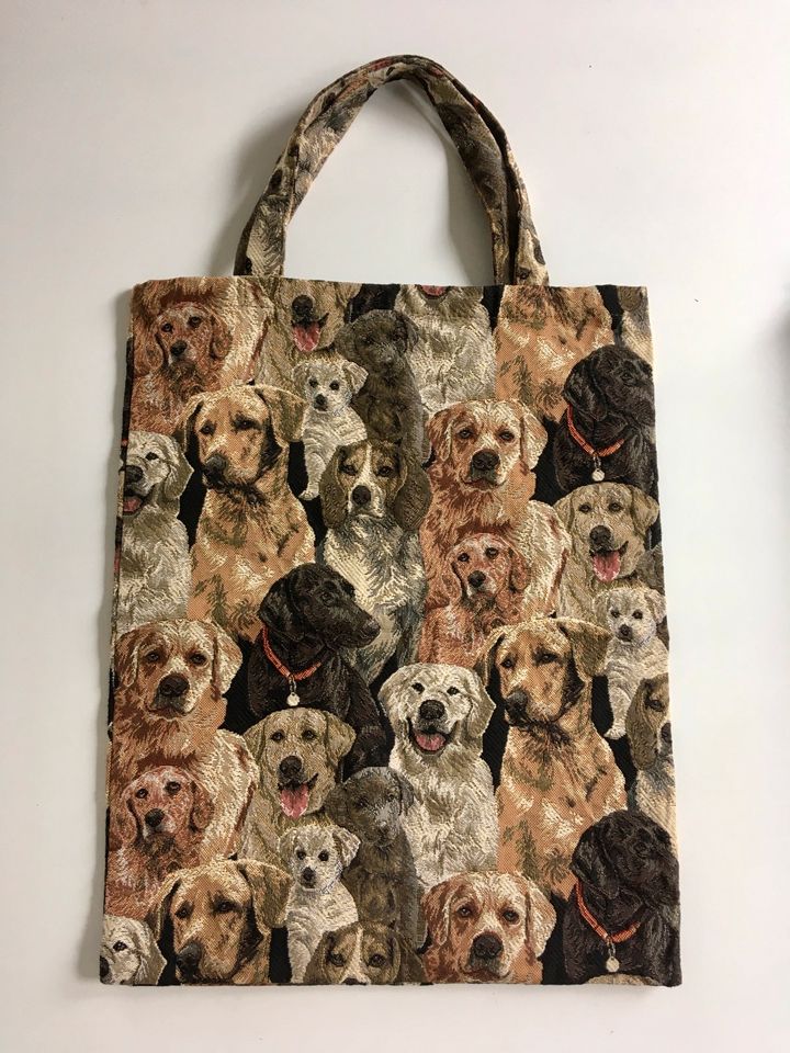 Shopper Stofftasche  Hunde Labrador Retriever Gobelin in Osterholz-Scharmbeck