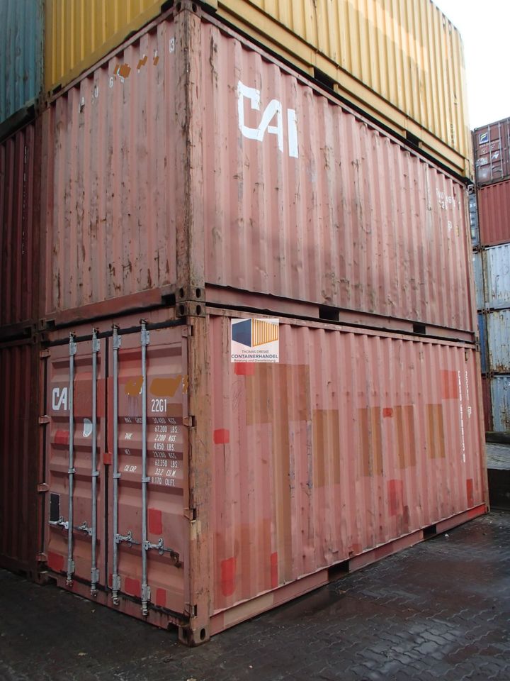 20` / 40` Fuß  6m / 12m  Seecontainer - LIPPSTADT - High Cube Container Lagercontainer Container Magazincontainer Überseecontainer NEUWERTIG GEBRAUCHT in Lippstadt