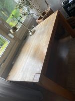 (Voll-) Holz Tisch mit massiven Holzbeinen Nordrhein-Westfalen - Kamp-Lintfort Vorschau