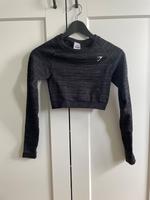 Adapt Fleck Seamless Gymshark Oberteil Langarm Gr. S Crop Top Hessen - Bad Vilbel Vorschau