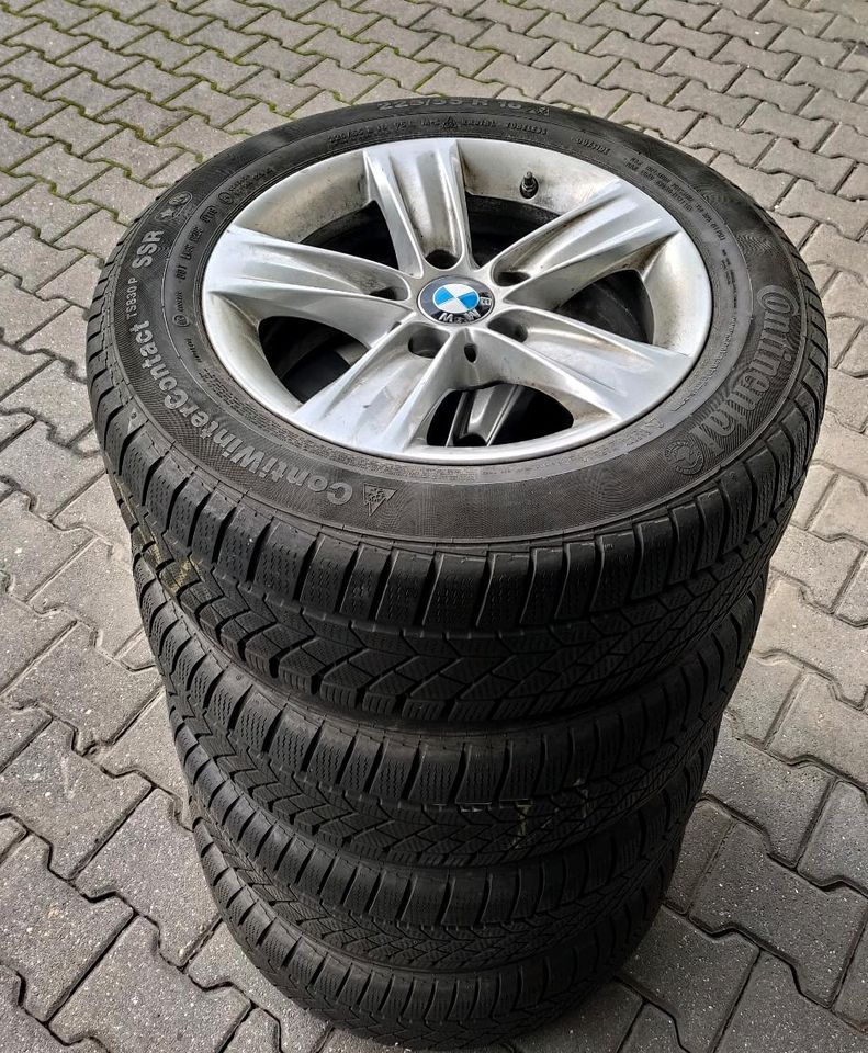 ✓ BMW 3ER 4ER 225/55 R16 95H WINTERREIFEN WINTERRÄDER RDKS F30 in Herten