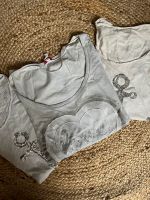 ❤️ Damen Mädels Mädchen Shirts T-Shirts S 164 grau/ beige Dithmarschen - Lohe-Rickelshof Vorschau