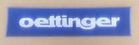 Oettinger Schriftzug groß, blau - NEU - für Rennkombi - selten ! Dresden - Gorbitz-Ost Vorschau
