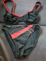 Olympia Schwarz roter Bikini Gr. 36D Berlin - Pankow Vorschau