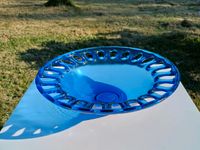 40cm Durchmesser, große Obstschale, Spanien, blau, Kobaltglas Niedersachsen - Worpswede Vorschau