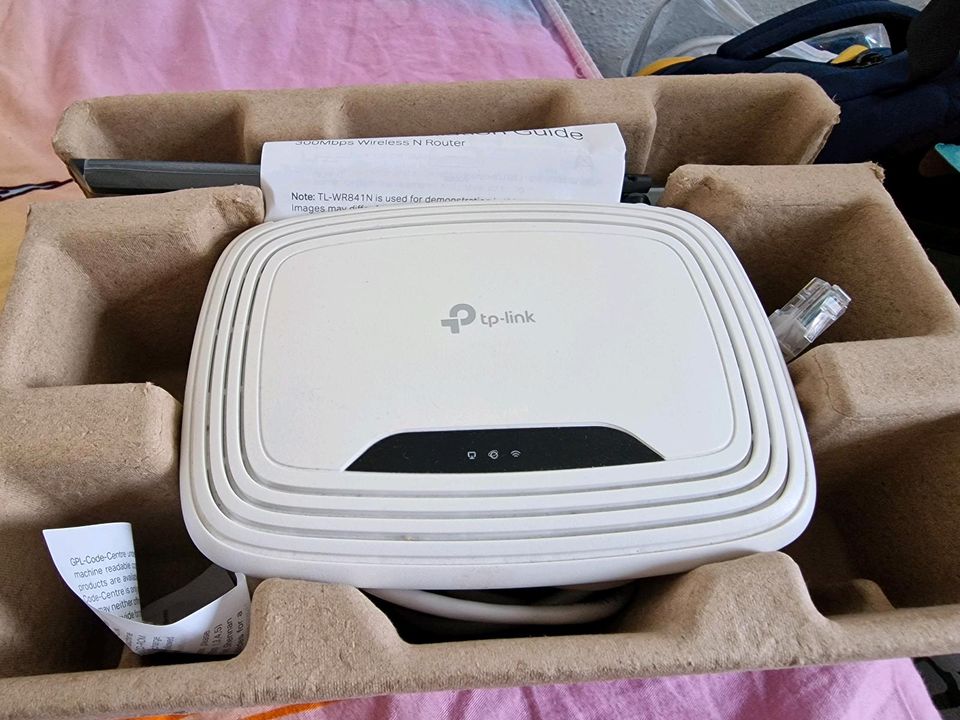 TP link router in Burghausen