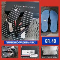 Tommy Hilfiger Flip Flops Zehentrenner. 40 NEU in OVP Niedersachsen - Wolfsburg Vorschau