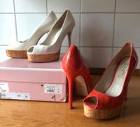 GIANNI MARRA elegante Damen Stöckelschuhe High Heels Gr 38 37,5 Wandsbek - Hamburg Marienthal Vorschau