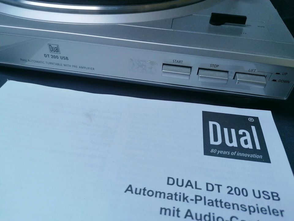 Plattenspieler DUAL DT 200 USB in Lägerdorf
