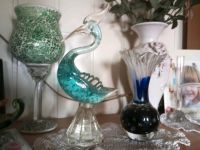Murano Original Vase und Vogel mit Gold Sammler Niedersachsen - Jerxheim Vorschau
