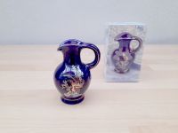 kleiner Krug Sahnekännchen Vase filigran bemalt Kobalt blau Rheinland-Pfalz - Grafschaft Vorschau