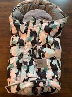 Odenwälder Babynest Lammy Fußsack camouflage mint-schwarz Baden-Württemberg - Untergruppenbach Vorschau