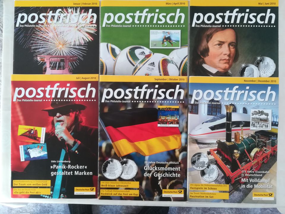 "Postfrisch" Briefmarken Zeitschrift Jahrgänge 2002 bis 2023 in Neumünster