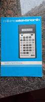 Bedienungsanleitung DDR Taschenrechner Thüringen - Ilmenau Vorschau
